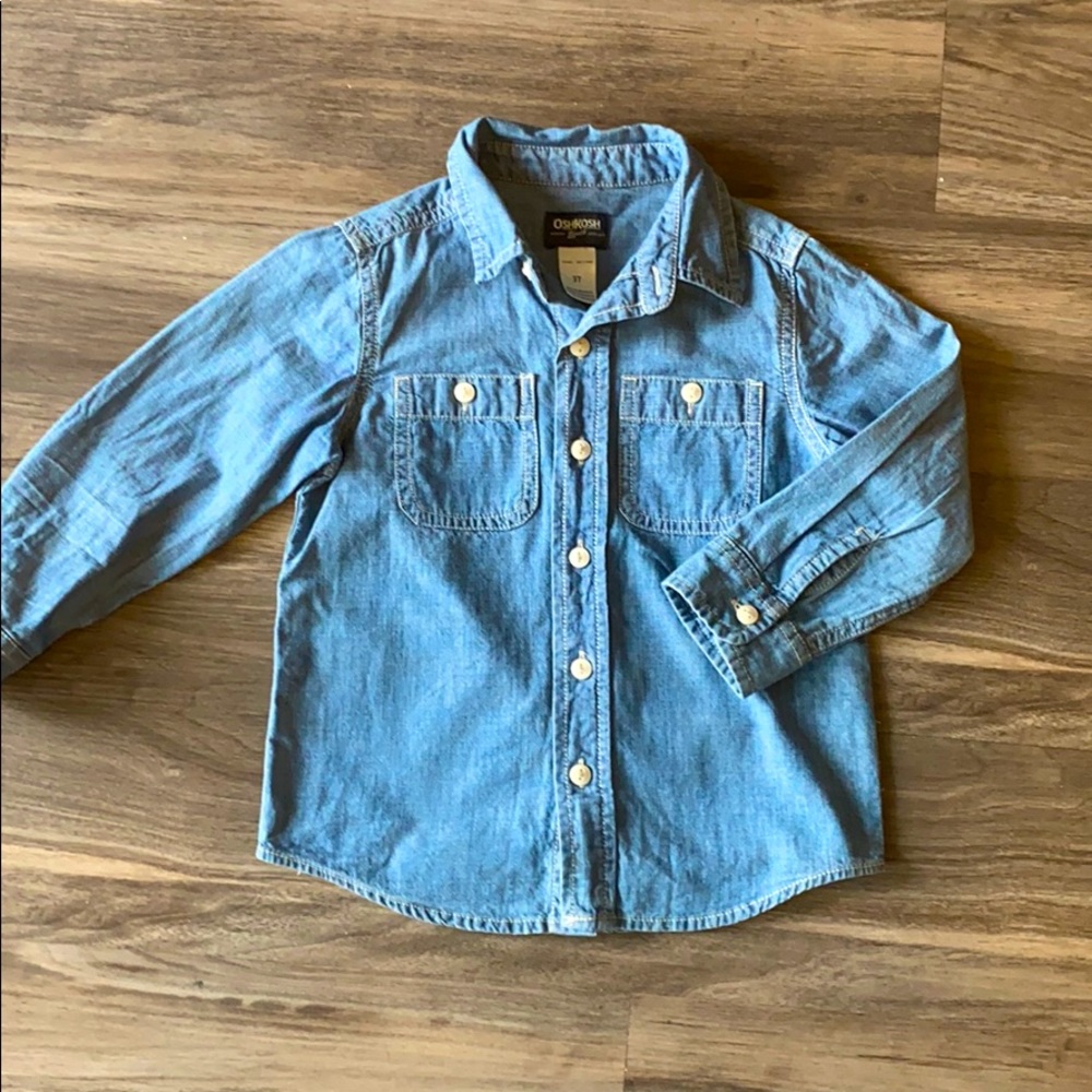 Boys OshKosh Denim blue Button Down